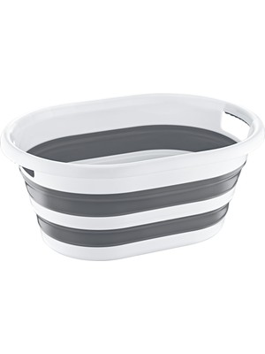 PremiumPort Katlanabilir Akordiyon Çamaşır Sepeti, Pratik ve Hafif Tasarım