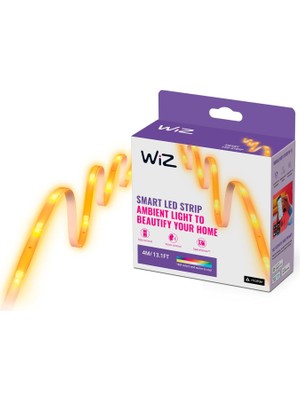 Braventa Collection Ayarlanabilir Beyaz ve Renkli LED Şerit, 4 M, Type-C, 16 Milyon Renk, Wlan Üzerinden Uygulama/ses Il