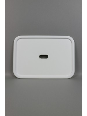 PremiumPort Beyaz Polipropilen Saklama Kutusu, Dikdörtgen, 30X40 cm