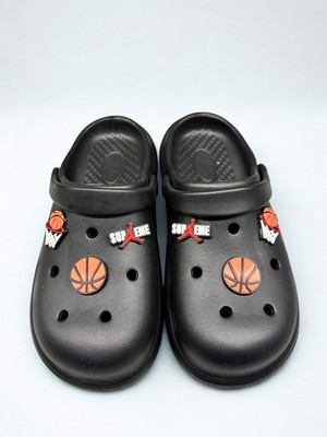 Talin Çocuk Rahat Sahil Plaj Bahçe Deniz Cross Terlik Konforlu Esnek Aksesuarlı