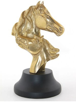 Najmaddin Pirinç At Büstü