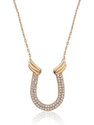 FRY 925 Ayar Gümüş Nal Kolye PT2610092 (770)