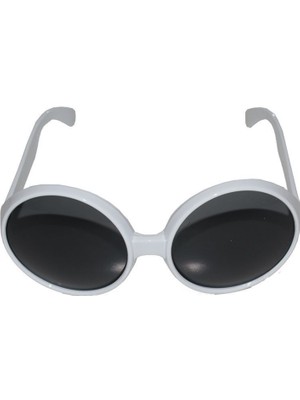 Skygo 80 li Yıllar Beyaz Renk Nostalji Yeşilçam Parti Gözlüğü