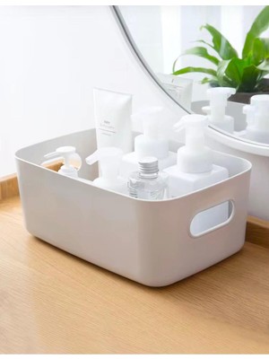 PremiumPort 3'lü Beyaz Buzdolabı ve Dolap Içi Organizer Seti, 24X16X11CM