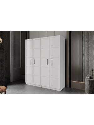 Doressa Ronza 4 Kapılı Gardırop