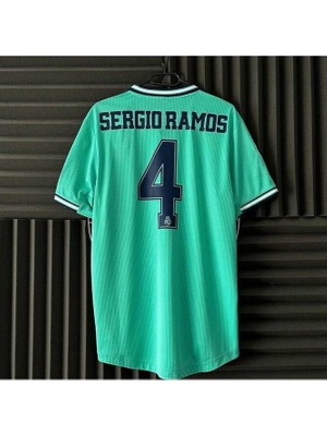 R.e.a.l M.a.d.r.i.d 2019/20 Sezonu Sergio Ramos Nostalji Forması (Green)