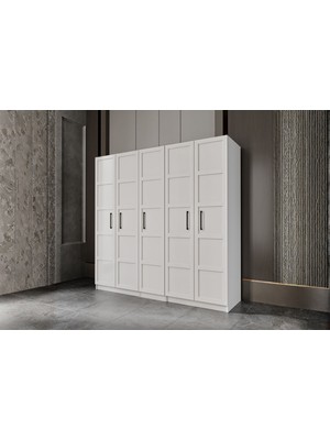 Doressa Ronza 5 Kapılı Gardırop
