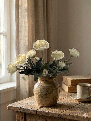 Siyah Lale Yapay Çiçek 1 Demet