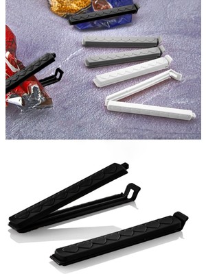 PremiumPort 12'li Pratik Poşet Klipsi, Ambalaj ve Torba Kapatma Aparatı