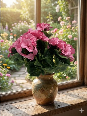 Siyah Lale Yapay Çiçek 1 Demet