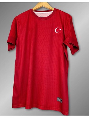 Move Collection Türkiye Euro 2024 Iç Saha Isimsiz Forması Kırmızı