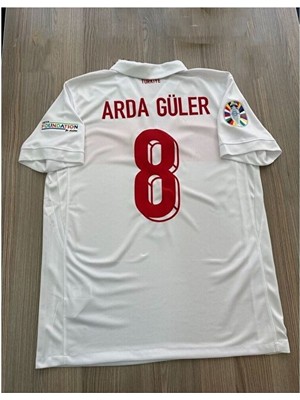 Türkiye Euro 2024 Arda Güler Iç Saha Beyaz Forması (White)
