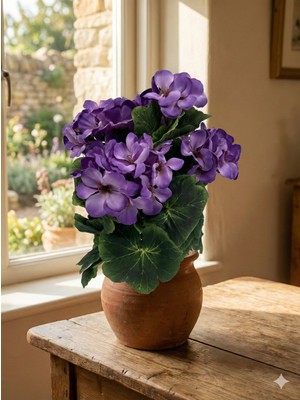 Siyah Lale Yapay Çiçek 1 Demet