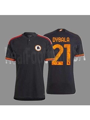 As Roma 2023-2024 Paulo Dybala Alternatif Yetişkin FORMASI576345776544