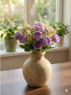 Siyah Lale Yapay Çiçek 1 Demet