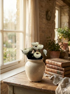 Siyah Lale Yapay Çiçek 1 Demet