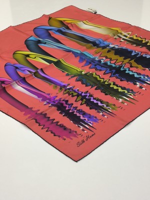 Silkhome Tivil  Ipek Eşarp Mercan 2002-1