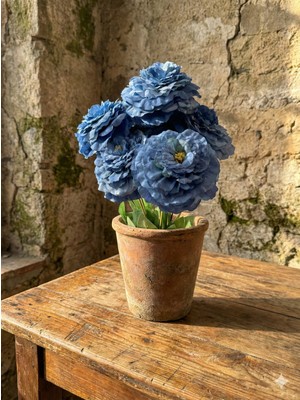 Siyah Lale Yapay Çiçek 1 Demet