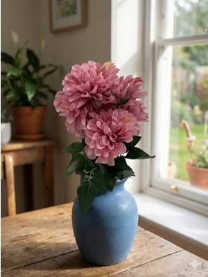 Siyah Lale Yapay Çiçek 1 Demet