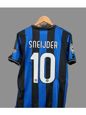 Inter 2010 Madrid Şampiyonlar Ligi Finali Wesley Sneijder Nostalji Forması