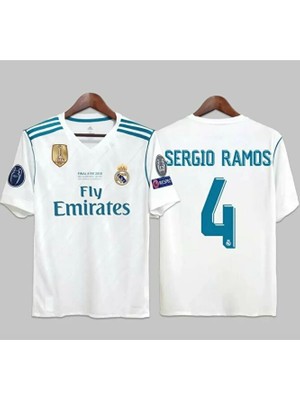 2018 Kiev Şampiyonlar Ligi Finali Sergio Ramos Forması (Kısa Kol)