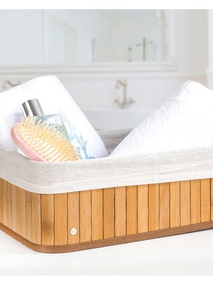 PremiumPort Katlanabilir Bej Sepet, Pratik ve Şık Saklama Çözümü