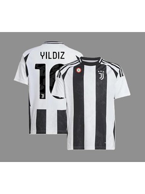 Kenan Yıldız 10 Numara 2024-25 Yeni Sezonu  Juventus Yetişkin Iç Saha Forması