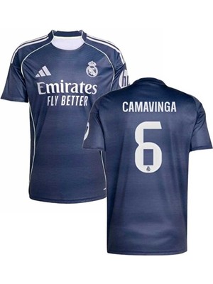 Real Madrid 2025/26 Yeni Sezon Camawinga Deplasman Forması (New)