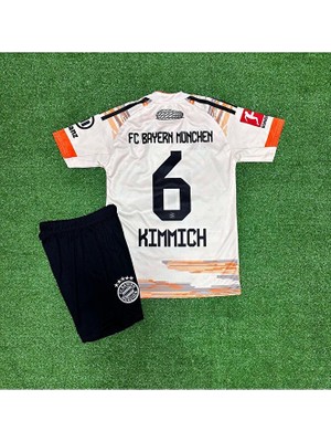 Bayern Münih 2025-26 Sezonu Joshua Kimmich Deplasman Çocuk Forması