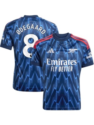 Arsenal 2025-26 Yeni Sezon Martin Ødegaard Deplasman Forması (Newblue)