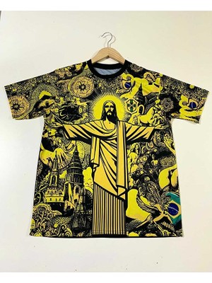 Brezilya Kaka Leite Özel Konsept Forması (Yellow)