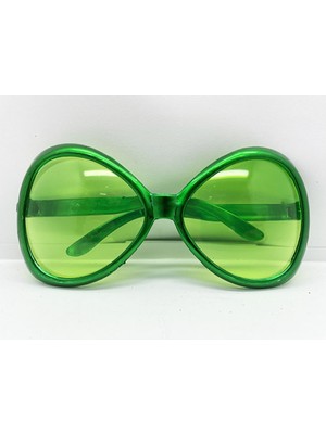 Skygo Yeşilçam Temalı Parti Gözlüğü Yeşil Renk 7x16 cm