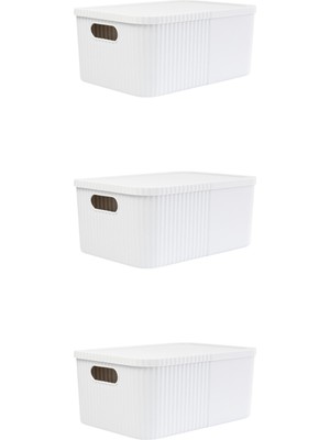 PremiumPort Geniş Kapaklı Saklama Kutusu, Pratik ve Şık Organizasyon Çözümü