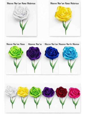 Saten Gül Hediyelik Söz Nişan Düğün Hediyelikleri