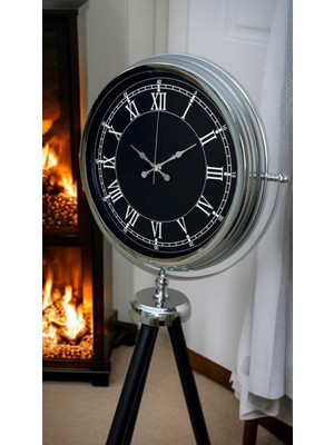 Norino Regal Krom Tripod Ayaklı Saat
