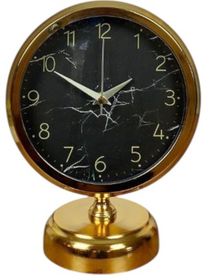 ForWhat Büro Ev Ofis Hediyesi Için 20X25CM Golden Trend Masa Saati