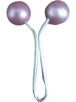 Toyigoo Eşarp Klipsi Top Model Düz Pembe 1 Adet TYGO-RS34YT