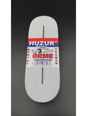 Toyigoo Beyaz - 3cm Paça Lastik Yassı Geniş 10MT. (4881) TYGO-RSGO34
