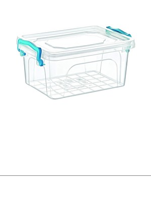 PremiumPort Dikdörtgen Saklama Kabı 20 Lt, Pratik ve Şık Mutfak Çözümü