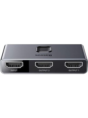 SHC4200 Matrix 2 In 1, Çok Fonksiyonlu Bilgisayar/telefon HDMI Hub Adaptörü, Koyu Gri, Giriş: Hdmi,