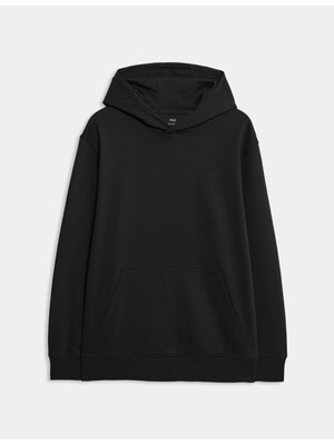 Marks & Spencer Pamuk Karışımlı Kapüşonlu Sweatshirt