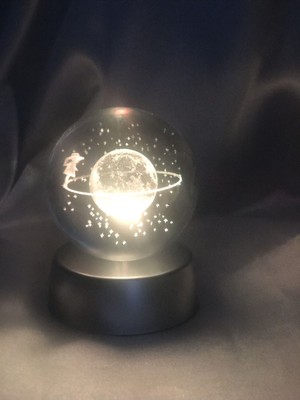 PremiumPort Parlak Kristal Küre, Dekoratif ve Şık Masa Objeleri