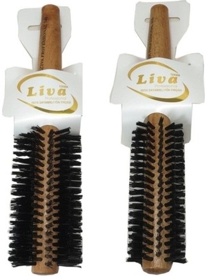 LTG Nova Liva 540 350 Saç Fırçası Yanmaz Profesyonel Fön Fırçası 2 Adet