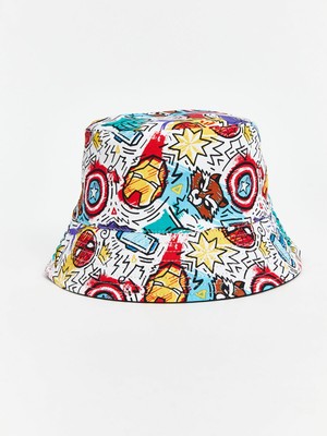 Lc Waikiki Yeni Sezon Avengers Baskılı Erkek Çocuk Bucket Şapka