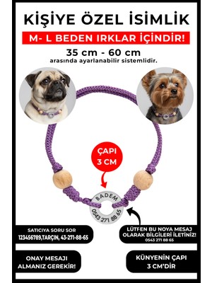 Feyza Design Kişiye Özel Yuvarlak Çelik Isimlik Kolye, Renk Seçenekleriyle Hafif Zincir