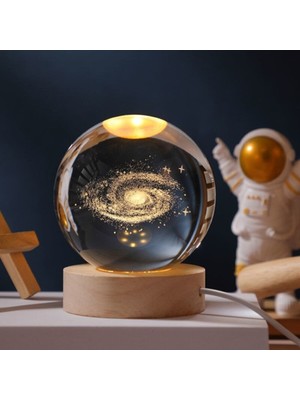 PremiumPort Toz Bulutu Tasarımlı Dekoratif Usb'li Gece Lambası