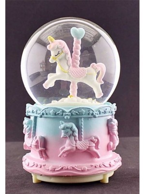 PremiumPort Işıklı ve Müzikli Unicorn Temalı Orta Boy Çocuk Oyuncağı