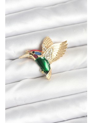 Inure Jewelry Sinek Kuşu Model Broş