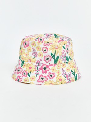 Lc Waikiki Yeni Sezon Çiçek Desenli Kız Bebek Bucket Şapka