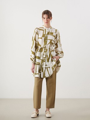 Lc Waikiki Yeni Sezon Beli Lastikli Havuç Kesim Kadın Pantolon